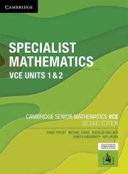 <b>Specialist</b> <b>Mathematics</b> 2019 v1. . Cambridge specialist maths 1 2 worked solutions pdf free